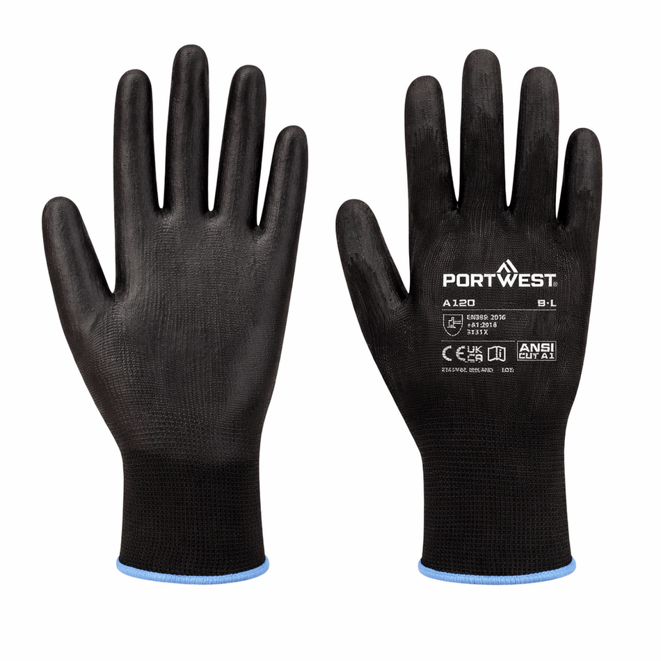 PORTWEST PU COATED GLOVES - Pack of 12 PORTWEST PU COATED GLOVES - Pack of 12 for Ultimate Grip