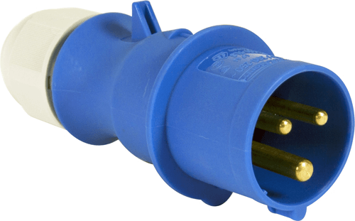 240V 16A Blue Industrial Plug 240V 16A Blue Industrial Plug for Heavy-Duty Applications