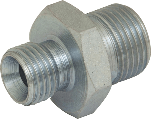 Hydraulic BSPP Adaptor M : M 1" : 1" Hydraulic BSPP Adaptor M : M 1" : 1"