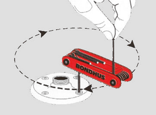 BONDHUS Fold-Up Set Metric 6-pce BONDHUS Fold-Up Set Metric 6-pce