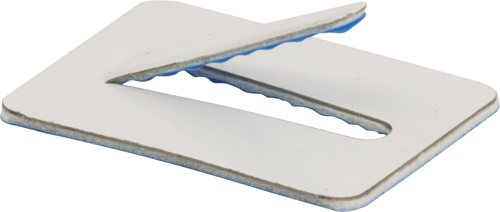 Cable Clips S/A Metal White Fin Large Cable Clips S/A Metal White Fin Large
