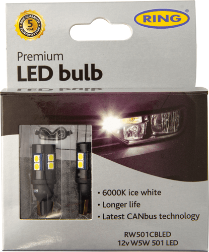RING 501 LED Bulb 12V W5W RING 501 LED Bulb 12V W5W