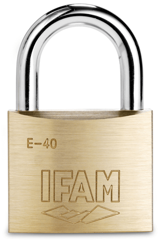 IFAM Brass Padlock Keyed Alike 40mm IFAM Brass Padlock Keyed Alike 40mm