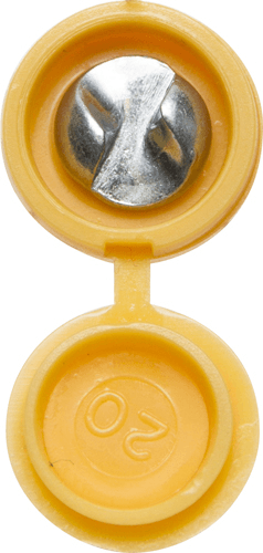 Security Number Plate Screws Yellow Security Number Plate Screws Yellow
