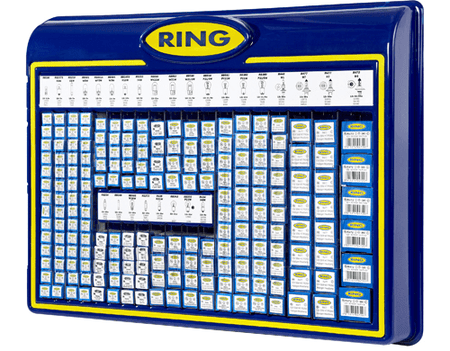 RING 12V Compact Wall Disp w/194 Single Bulbs RING 12V Compact Wall Disp w/194 Single Bulbs
