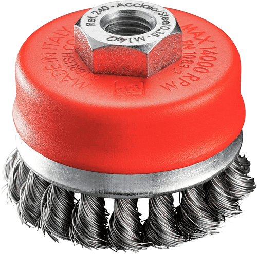 Cup Brush Twist Knot M14, 85mm Cup Brush Twist Knot M14, 85mm