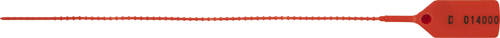 Kel-Tie Security Seals Red Sequential No.'s Kel-Tie Security Seals Red Sequential No.'s