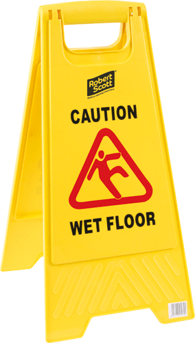 Wet Floor Sign Wet Floor Sign - A-Frame Caution Safety Sign