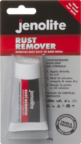 JENOLITE Rust Remover Gel 40g Tube JENOLITE Rust Remover Gel 40g Tube