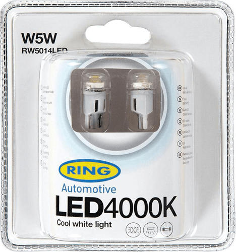 RING 501 LED Filament Bulb 12V W5W 4000K RING 501 LED Filament Bulb 12V W5W 4000K