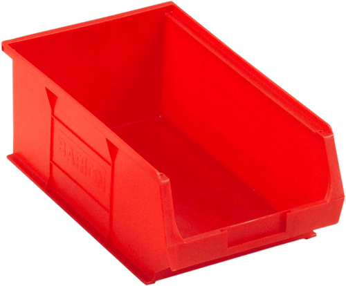 BARTON Storage Bins TC4 Red BARTON Storage Bins TC4 Red - Durable Workshop Organization