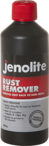 JENOLITE Rust Remover Liquid 500ml Bottle JENOLITE Rust Remover Liquid 500ml Bottle