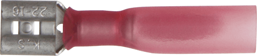 Assorted Heat Shrink Terminals Red & Blue - 130 Pieces Assorted Heat Shrink Terminals Red & Blue - 130 Pieces