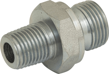 Hydraulic Adaptor M : M 1/2" BSPP : 1/2" BSPT Hydraulic Adaptor M : M 1/2" BSPP : 1/2" BSPT
