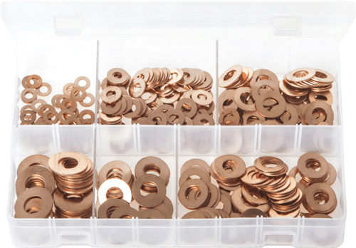 ASS. COPPER WASHERS 3/16-1/2 ASS. COPPER WASHERS 3/16-1/2