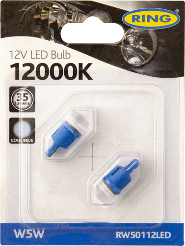RING 501 LED Bulb 12V W5W 12000K RING 501 LED Bulb 12V W5W 12000K