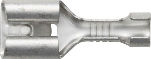 Terminals Push-On Fem 0.5-1mm 6.3mm Terminals Push-On Fem 0.5-1mm 6.3mm