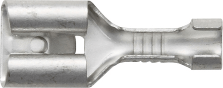 Terminals Push-On Fem 0.5-1mm 6.3mm Terminals Push-On Fem 0.5-1mm 6.3mm