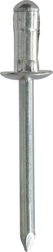 Avex Rivets Alu S/F 4.8 x 13mm (3/16" x 1/2") Avex Rivets Alu S/F 4.8 x 13mm (3/16" x 1/2")