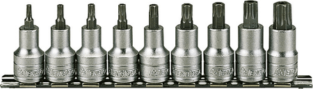 TENG Torx Bit Skt Set 1/2 Dr T20-60 9-pce TENG Torx Bit Skt Set 1/2 Dr T20-60 9-pce