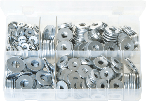ASS. FLAT WASHERS METRIC FORM C 5-20MM ASS. FLAT WASHERS METRIC FORM C 5-20MM