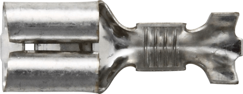 Terminals Push-On Fem 1-2.5mm 6.3mm Terminals Push-On Fem 1-2.5mm 6.3mm