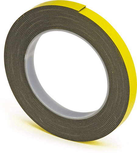 D/Sided Adhv Foam Tape Yellow 12mm x 5m Sided Adhv Foam Tape Yellow 12mm x 5m - Strong Adhesive Quality