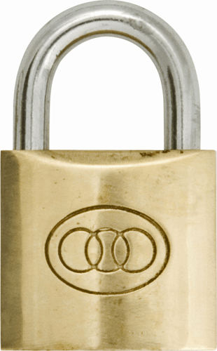 Padlocks Brass Standard Shackle 30mm Padlocks Brass Standard Shackle 30mm