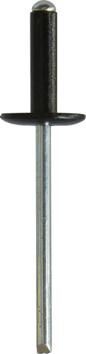 Rivets Alum Black Large Flange 4.0 x 14mm Rivets Alum Black Large Flange 4.0 x 14mm