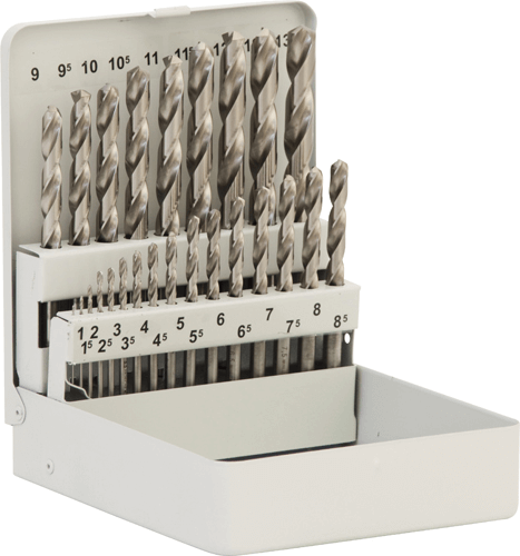 ALPEN Cobalt Drill Set Metric 25Pc ALPEN Cobalt Drill Set Metric 25Pc
