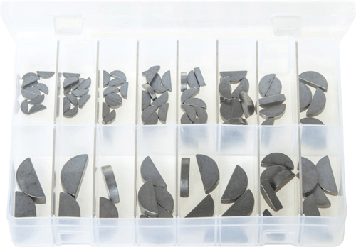 ASSORTED WOODRUFF KEYS ASSORTED WOODRUFF KEYS