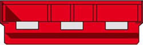 SSI Storage Bins 350 x 450 x 145mm Red SSI Storage Bins 350 x 450 x 145mm Red