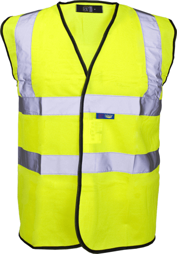 Hi-Vis Vest Yellow - M Hi-Vis Vest Yellow - M