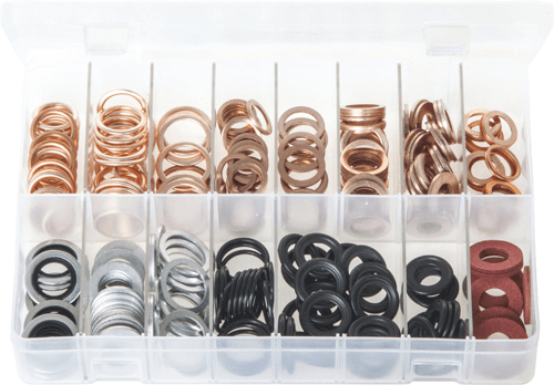 Assorted Sump Plug Washer Set - 265pc Sump Plug Washers – British & Foreign Assorted Box | Assorted Box | My Store