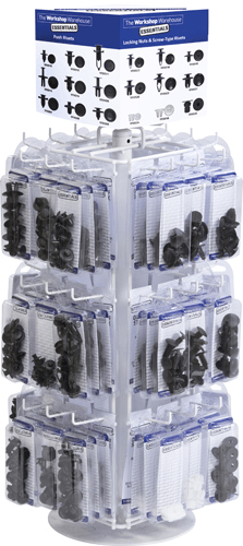 ESSENTIALS Trim Fixings Counter Display Stand ESSENTIALS Trim Fixings Counter Display Stand