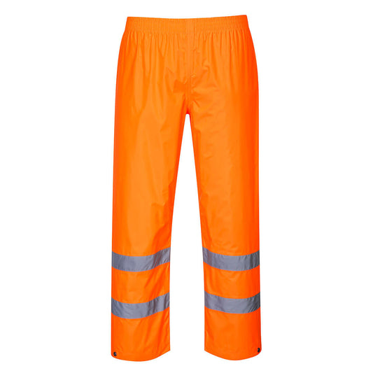 Hi-vis Rain Trousers Orange Hi-vis Rain Trousers Orange Large – Safety & Comfort