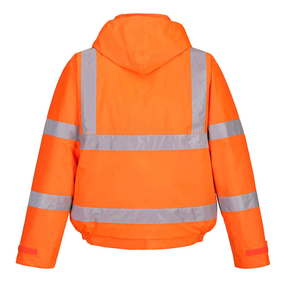 PORTWEST Hi-vis Orange Winter Bomber Jacket PORTWEST Hi-vis Orange Winter Bomber Jacket - Shop Now