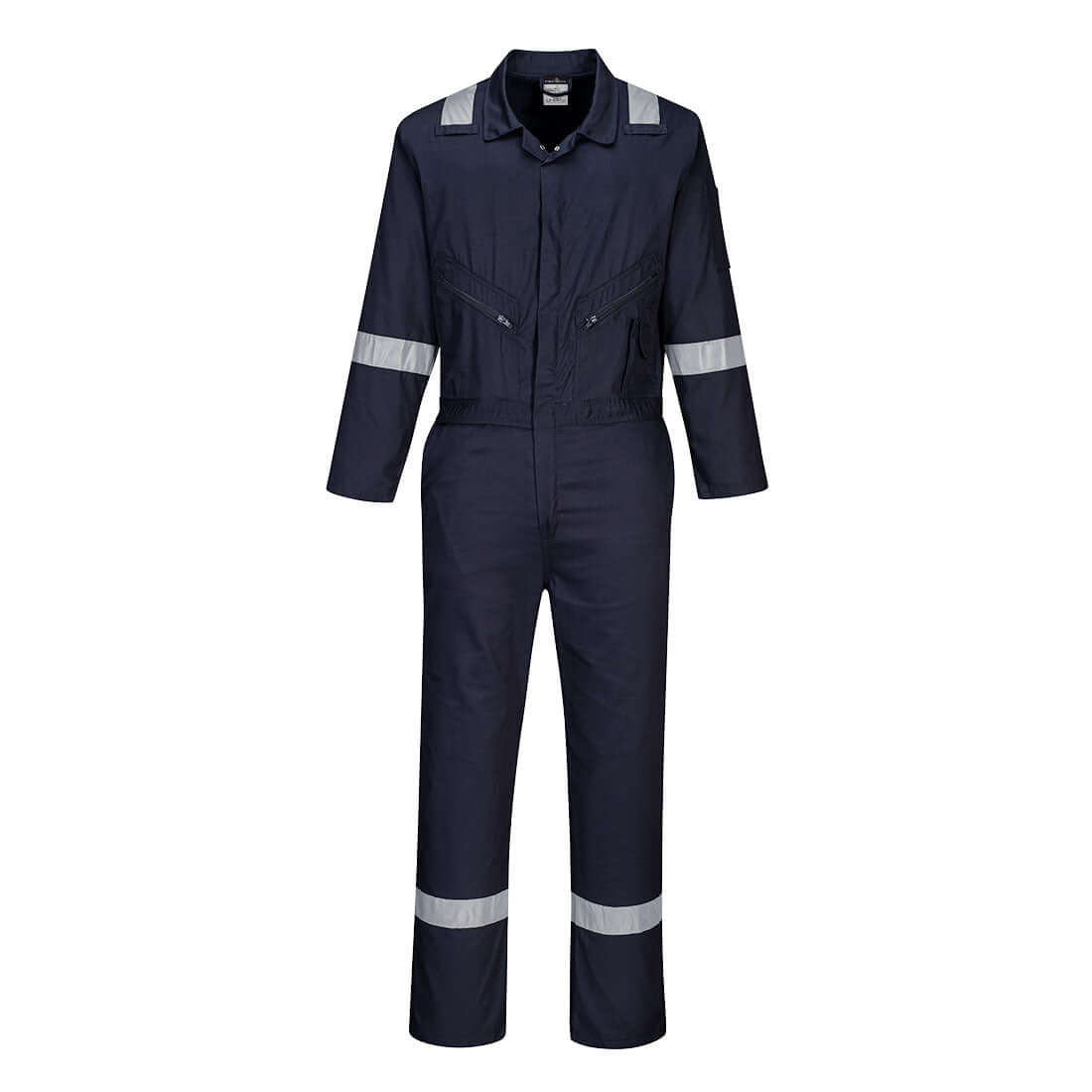 PORTWEST Reflective Cotton Coverall Orange with 8 pockets PORTWEST Reflective Cotton Coverall Orange with 8 Pockets