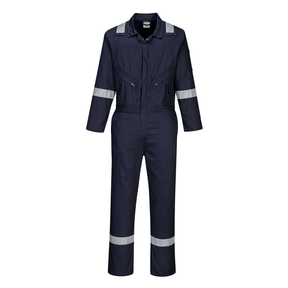 PORTWEST Reflective Cotton Coverall Orange with 8 pockets PORTWEST Reflective Cotton Coverall Orange with 8 Pockets