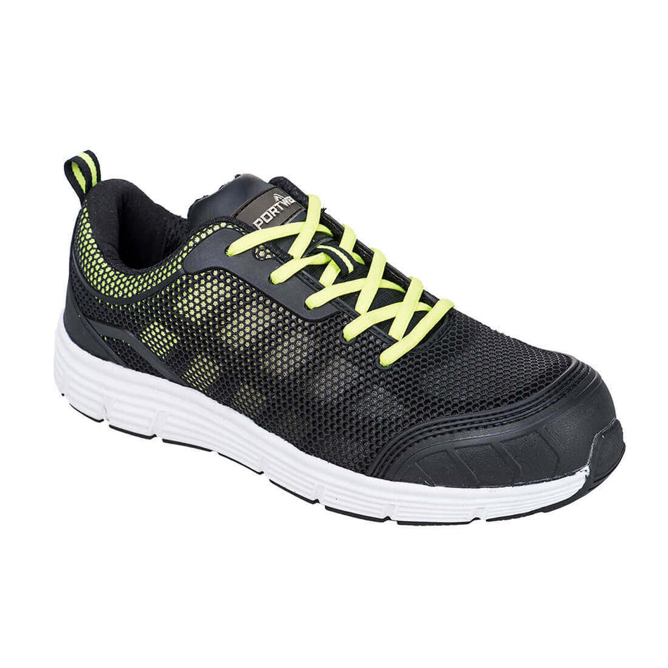 Portwest Steelite Safety Trainers Yellow & Black Portwest Steelite Safety Trainers Yellow & Black - Ultimate Safety Footwear