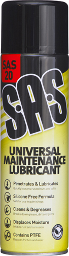 S.A.S Universal Maintenance Spray 500ml S.A.S Universal Maintenance Spray 500ml - Ultimate Protection & Lubrication