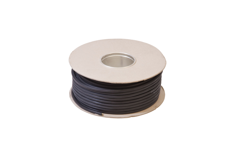 Mains Cable 3-core TRS Black 10amp