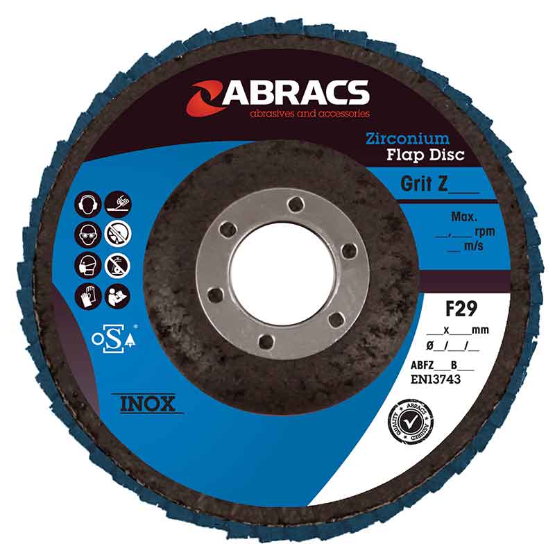 Zirconium Flap Discs 40 Grit Zirconium Flap Discs 40 Grit - Premium Abrasive Performance