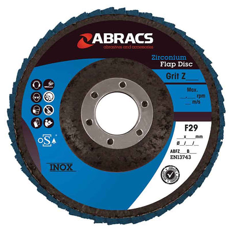 Zirconium Flap Discs 40 Grit Zirconium Flap Discs 40 Grit - Premium Abrasive Performance