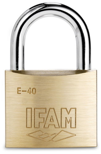 IFAM Brass Padlock Keyed Alike 40mm