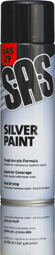 S.A.S Silver Paint 500ml