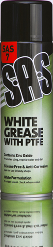 S.A.S White Grease W/Ptfe 500ml Multipack