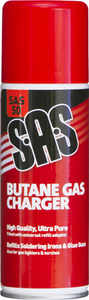 S.A.S Butane Gas Charger 200ml - Multipack