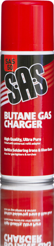 S.A.S Butane Gas Charger 200ml - Multipack