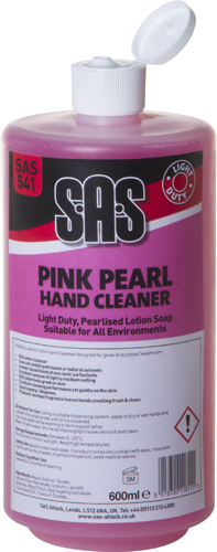 S.A.S Pink Pearl Hand Cleaner 1 Ltr